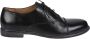 Moma Elegante Zwarte Leren Veterschoenen Black Heren - Thumbnail 1