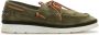 Moma Groene Suede Yacht Mocassin Green Heren - Thumbnail 1