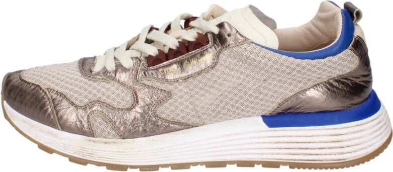 Moma Heren Textiel Sneakers Beige Heren