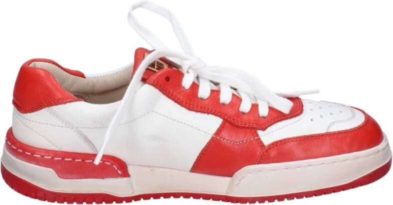 Moma Leren Dames Sneakers White Dames