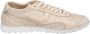 Moma Leren Damessneakers Beige Dames - Thumbnail 1