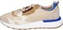 Moma Leren Heren Sneakers Beige Heren - Thumbnail 1