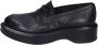 Moma Leren Loafers Black Dames - Thumbnail 1