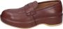 Moma Leren Loafers voor Vrouwen Brown Dames - Thumbnail 1