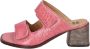 Moma Leren sandalen voor vrouwen Pink Dames - Thumbnail 1