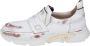 Moma Leren Slip On Sneakers voor Vrouwen White Dames - Thumbnail 1