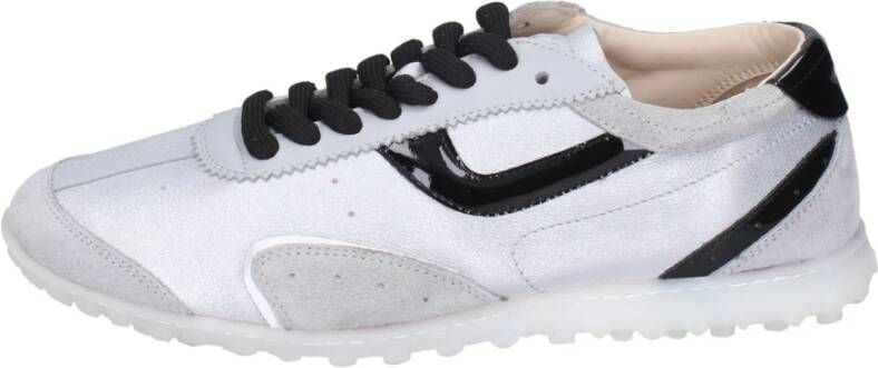 Moma Leren Sneakers voor Vrouwen Gray Dames