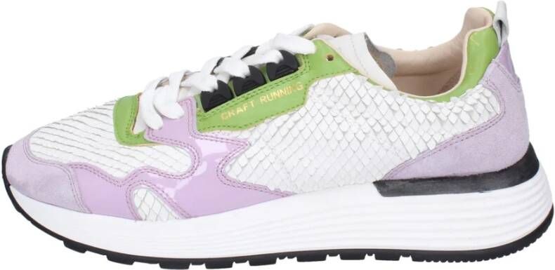 Moma Leren Sneakers voor Vrouwen Multicolor Dames