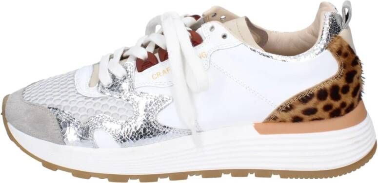 Moma Leren Sneakers voor Vrouwen Multicolor Dames