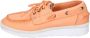 Moma Leren Sneakers voor Vrouwen Orange Dames - Thumbnail 1