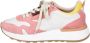 Moma Leren Sneakers voor Vrouwen Pink Dames - Thumbnail 1