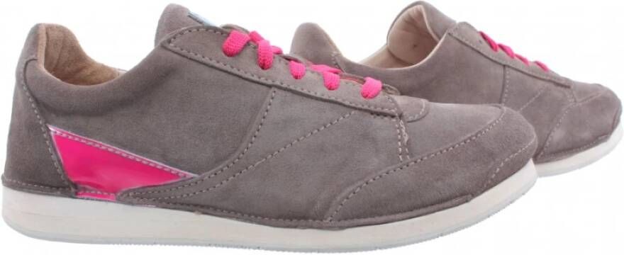 Moma Sneakers glovf-vg softy smog suede vintage gemaakt in Italië Grijs Dames