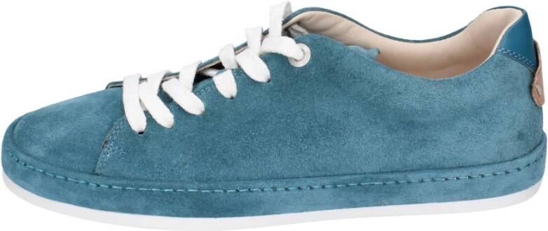 Moma Suede Damessneakers Green Dames