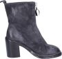 Moma Suede Enkellaarzen voor vrouwen Gray Dames - Thumbnail 1