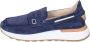 Moma Suede Loafers voor Mannen Blue Heren - Thumbnail 1