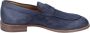 Moma Suede Loafers voor Mannen Blue Heren - Thumbnail 1