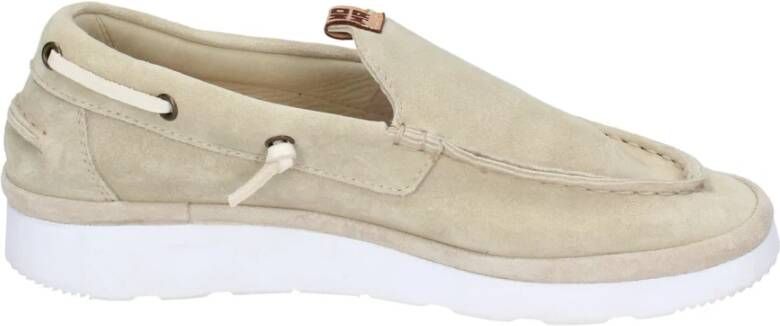 Moma Suede Loafers voor Vrouwen Green Dames