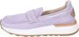 Moma Suede Loafers voor Vrouwen Purple Dames - Thumbnail 1