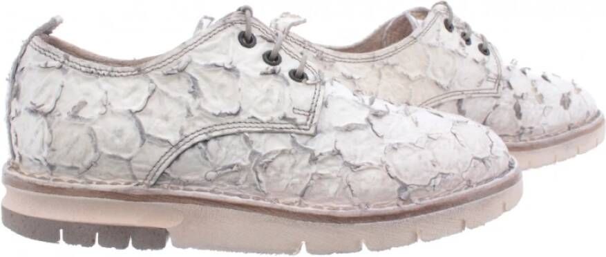 Moma Vintage Leren Schoenen 30501-zb White Dames