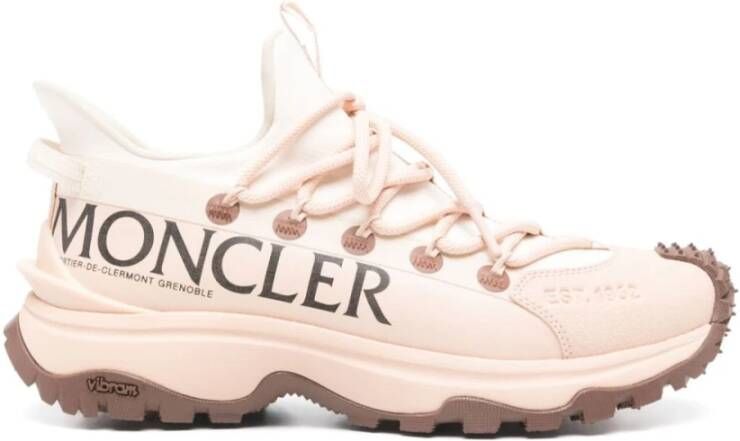 Moncler Beige Sneakers Chic Style Beige Dames