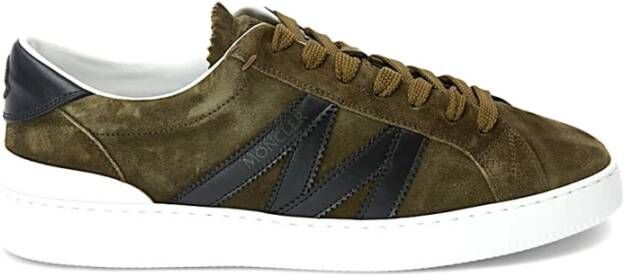 Moncler Casual Sneakers voor Dagelijks Gebruik Green Heren