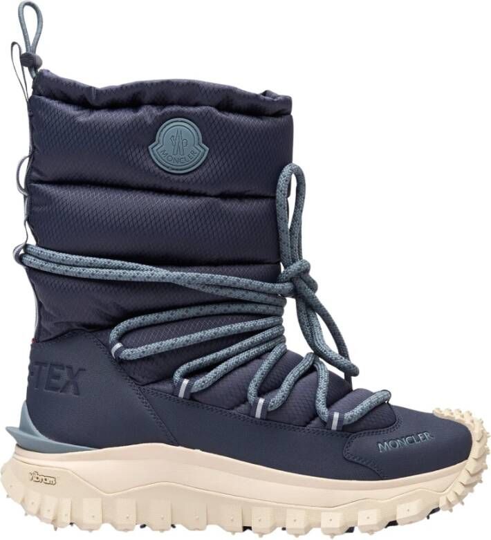 Moncler GTX Hoge Laarzen met Gore-Tex Membraan Blue Heren