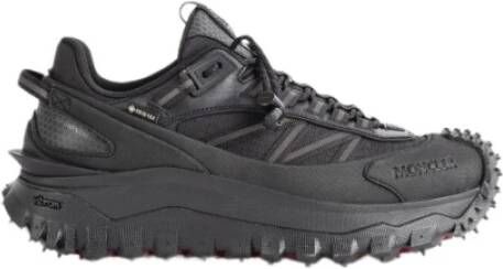 Moncler GTX Zwarte Sneakers met Carbon Fiber Black Heren