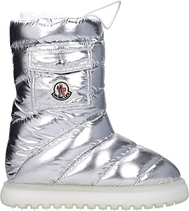 Moncler Boots & laarzen Gaia Pocket Mid Boots in zilver