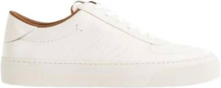 Moncler Klassieke witte leren sneakers White Heren