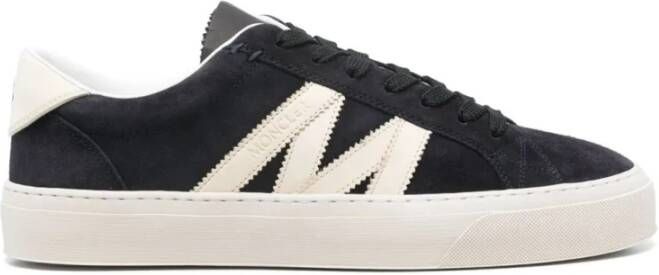 Moncler Lage Sneakers in Monaco-stijl Multicolor Heren