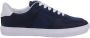 Moncler Leather sneakers Blue Heren - Thumbnail 1