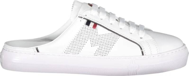 Moncler Leren instap sneakers White Dames