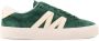 Moncler Leren Sneakers met Monogram Patch Green Heren - Thumbnail 1