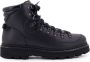 Moncler Leren Veterschoenen voor Trekking Black Heren - Thumbnail 1