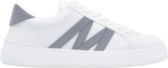 Moncler Monaco M Sneakers voor dames Wit White Dames