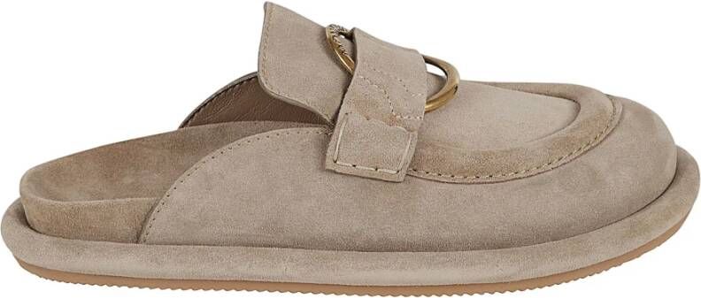 Moncler Mules Beige Dames