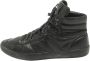 Moncler Pre-owned Leather sneakers Black Heren - Thumbnail 1