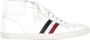 Moncler Pre-owned Leather sneakers White Heren - Thumbnail 1