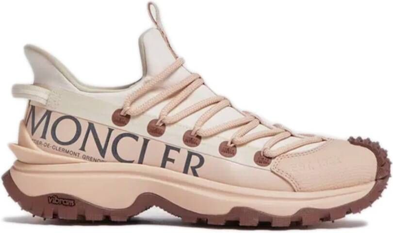 Moncler Nude & Neutrals Sneakers Trailgrip Lite2 Black