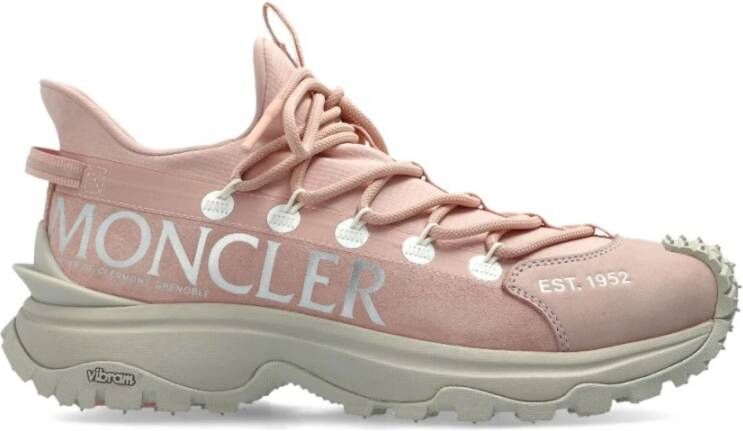 Moncler Roze Sneakers voor Vrouwen Pink Dames