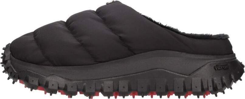 Moncler Gewatteerde Trailgrip Aprs Platform Slides Black Heren