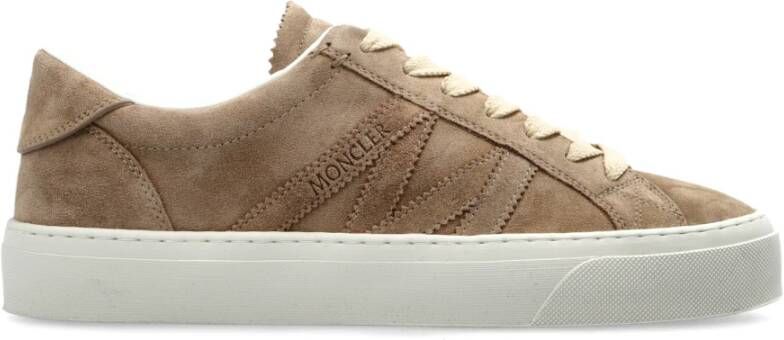 Moncler Sneakers Monaco2 Beige Dames