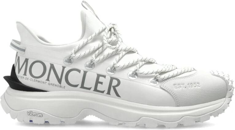 Moncler Witte Sneakers voor Moderne Man White Heren