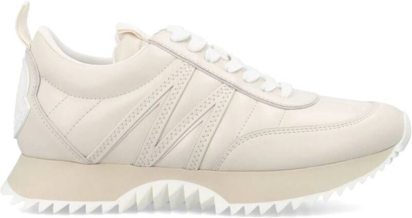 Moncler Stijlvolle lage top sneakers White Dames