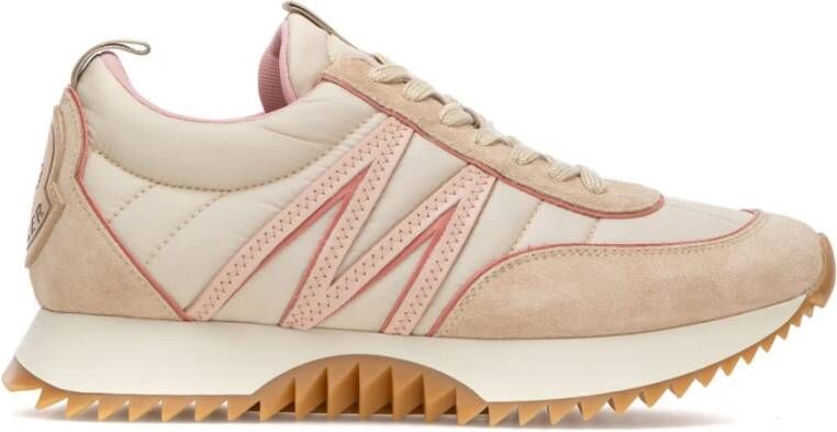 Moncler Stijlvolle Sneakers voor Dagelijks Gebruik Beige Dames