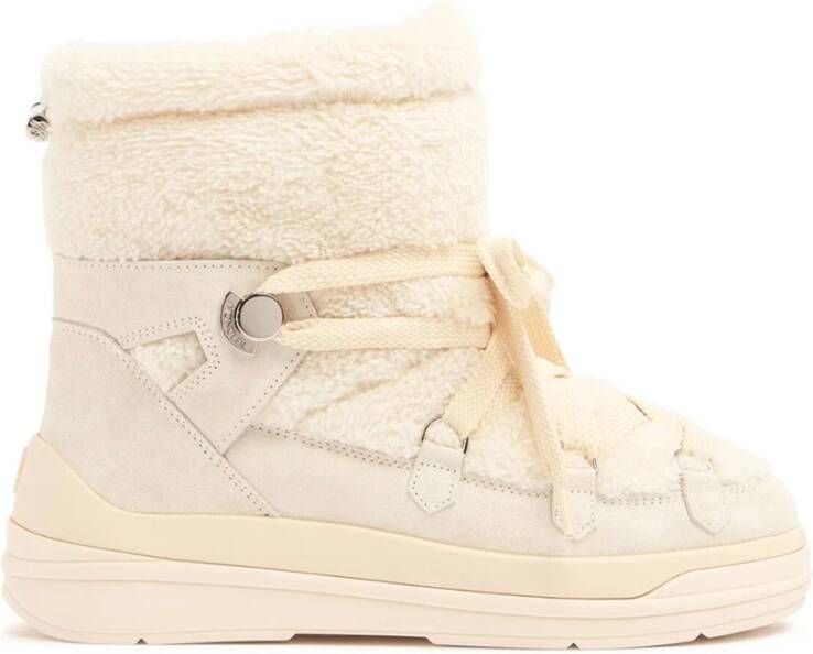 Moncler Stijlvolle Winterlaarzen Beige Dames