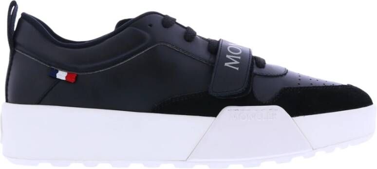 Moncler Synthetische Bounce Low Top Sneakers Zwart Heren