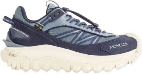 Moncler TrailGrip Blauwe Sneakers met Vibram Zool Blue Heren