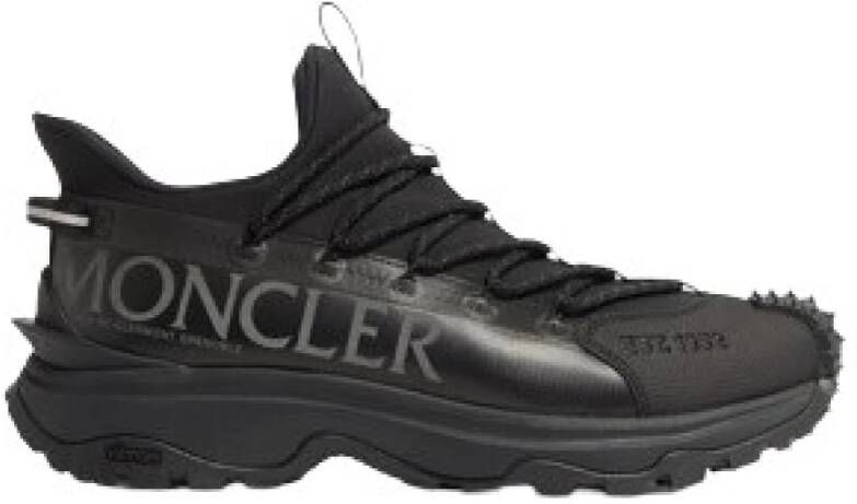 Moncler Trailgrip Lite 2 Zwarte Sneakers Black Heren