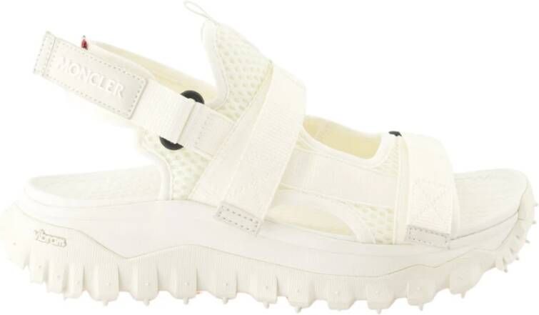 Moncler Witte Sandalen met Verstelbare Banden White Dames